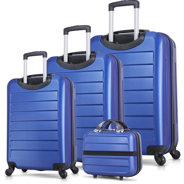 Zoozie Bags Juego de Maletas de 4 Piezas Azul